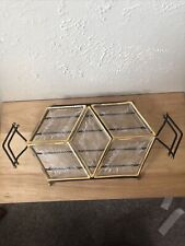 Mid Century Glass Snack Tray picture