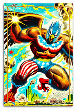 MASTERPIECES COLLECTION ART ACEO TRADING CARD CLASSICS SIGNATURES AMERICAN EAGLE picture