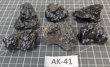 ** (6) (STUNNING) Botryoidal Hematite Chunks (~890g) AK-41 picture