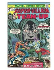 Super Villain Team Up #1 1975 VF+ or better Dr. Doom Sub Mariner Attuma picture