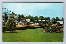 Cincinnati OH-Ohio, The Mall At Coney Island, Scenic View, Vintage Postcard picture