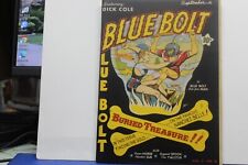 BLUE BOLT VOL 2 #4 REPRO COVER, FIRST WRAP & CENTERFOLD 1941 picture