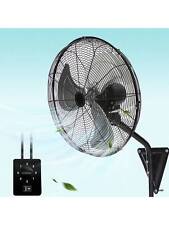 20 Inch Wall Mount Fan With 120° Oscillating, Wall Fan With 3-Speed picture