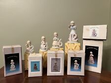 Lefton Birthday Girl Figurine Christopher Collection - Lot of 10 - NOS - 1983 picture