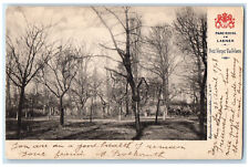 1908 Small Orchard Van Volxem Royal Park of Laeken Brussels Belgium Postcard picture