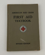 Vintage 1945 American Red Cross First Aid Textbook Revised Edition picture