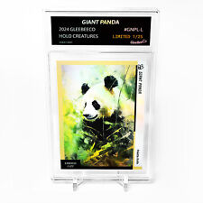GIANT PANDA Holographic Card 2024 GleeBeeCo Slabbed #GNPL-L Only /25 picture