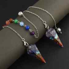 Healing Crystal Jewelry Quartz Natural Stone Jewelry Halo Pendant Jewelry picture