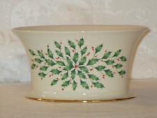 Lenox Holiday Oval Cashepot picture