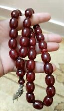 German Fatouran Cherry Color Rosary New Handmade Crafted مسبحة فاتوران الماني picture