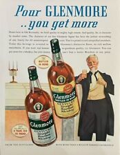 Rare 1950's Vintage Original Glenmore Kentucky Bourbon Whiskey Ad Advertisement picture