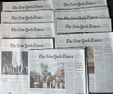 The New York Times Newspaper LOT/9 April 8 9 10 11 12 13 14 15 16 - 2024 Unread picture
