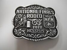 Hesston National Finals Rodeo 2022 Belt Buckle Adult size picture