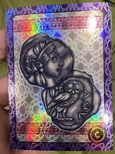 Cardsmiths Currency Series 3 Owl #/49 Amythist Purple Gemstone 07/49 Card 41 SP picture