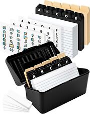 OFFILICIOUS Index Card Holder Box 3x5