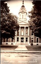 Real Photo Postcard Court House in Plymouth, Indiana picture