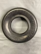 Vintage GOODYEAR 6” Rubber Tire Ashtray Frame picture