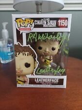 FUNKO Leatherface #1150 (R.A. Mihailoff) Horror JSA Authenticated  picture