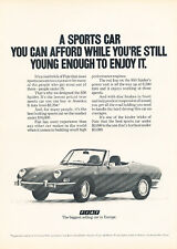 1971 Fiat 850 Spider Original Car Advertisement Print Ad - 1972 picture