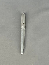 Vintage S.T. Dupont Olympio Silver Plated Ball Pen Made In France (J) picture