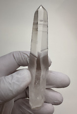 4 3/4''__LARGE Optical Grade Lemurian Seed Quartz Crystal Point__Serra do Cabra picture