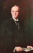 Vintage Postcard Portrait of Calvin Coolidge Thirtieth President of U.S. America picture