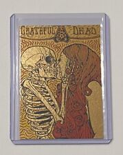 Grateful Dead Gold Plated Artist Signed “American Icons” Trading Card 1/1 picture