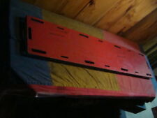 Vintage ALL RED FIRMEAN WOODEN BOARD stretcher, SO COOL 74