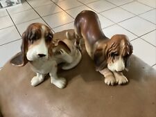 Bassett Hounds Figurines, Vintage  picture