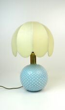 VERY RARE  MID CENTURY POLKA DOT CERAMIC COCOON DESK LAMP BY STUDIO PAF ITALY picture