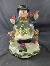 1996 Avon Gift Collection Frosty The Snowman Musical Snow Globe Lights Up Music picture