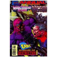 Machine Man Annual #1998  - 1984 series Marvel comics NM minus [i picture