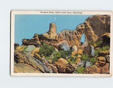 Postcard Window Rock, Hell's Half Acre, Wyoming picture