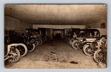 Fergus Falls MN-Minnesota, RPPC: Automotive Dealer-Garage Vintage c1910 Postcard picture