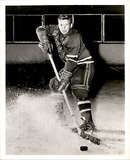 PF27 Original Photo FRANK EDDOLLS 1947-51 NEW YORK RANGERS NHL HOCKEY DEFENSE picture