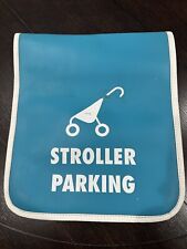 Walt Disney World Parks EPCOT Used Prop Stroller Parking Signage Rope Sign Rare picture