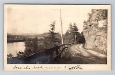 Athens PA-Pennsylvania, RPPC Scenic Roadway, c1906 Vintage Postcard picture
