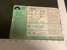 Vintage Original: 1977 SLIDING CARD -- SOCKET SCREW Selector - HOLO-KROME CO.  picture