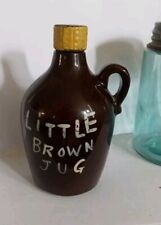 Vintage Little Brown Jug Wild Moose Milk.... Aged in the Woods Made in Japan picture
