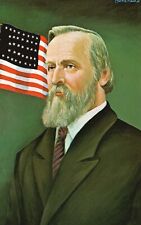 Postcard 19th US President Rutherford Birchard Hayes Painting Vintage PC J4904 picture