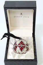 Judith Jack 2008 Trinket Box Christmas Ornament Signed Gift Box Included picture