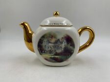 Pre-Owned Thomas Kinkade Ceramic 6in Home is Where the Heart Teapot DD02B26002 picture