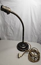 Art Deco Copper Bendy Desk Lamp picture