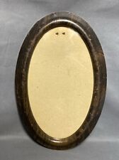 Antique Early 1900s Metal Oval Frame 14.25