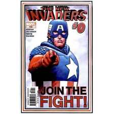 New Invaders #0 in Near Mint condition. Marvel comics [x, picture