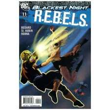R.E.B.E.L.S. (2009 series) #11 in Near Mint condition. DC comics [r^ picture