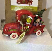 JIM SHORE THE GRINCH Grinch with Friends in Truck 2022 NEW IN BOX ENESCO 6010775 picture