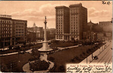 San Francisco California Hotel St. Francis Postcard 1907 picture