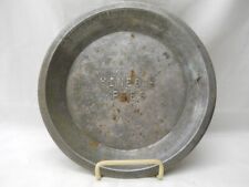 Vintage 1940-50s Embossed MINEO'S PIES 9½ Metal Pie Pan Perforated Small Logo 11 picture