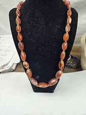 strand COLLECTION antique AGATE  stone necklace trade beads  picture